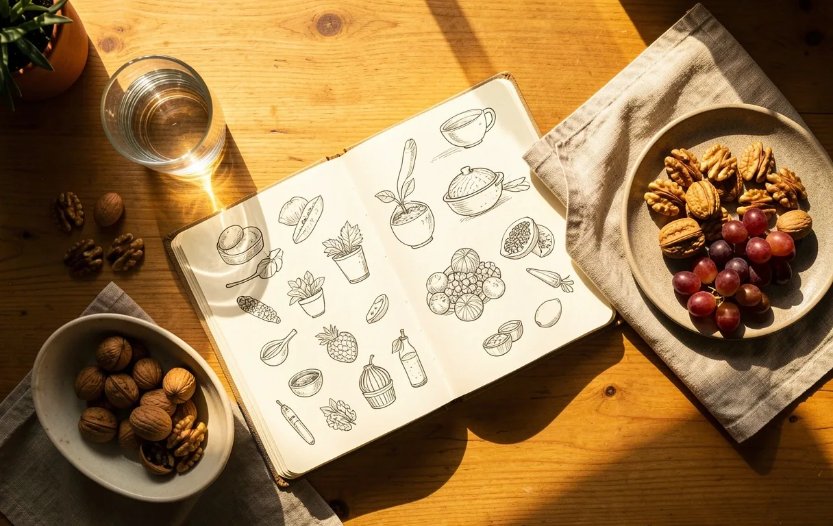 Nuestra mesa de trabajo en Nutricion Vital